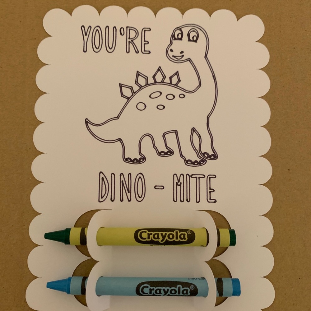 24 Kid’s Valentines Day Crayon Coloring Sheets - Picture 10 of 10